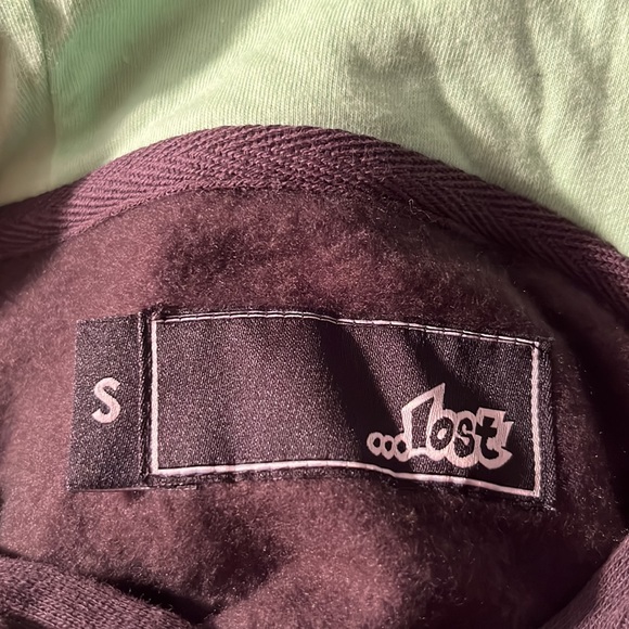 Lost Men’s Lone Wolf Black Pullover Hoodie Size Small - Picture 4 of 5